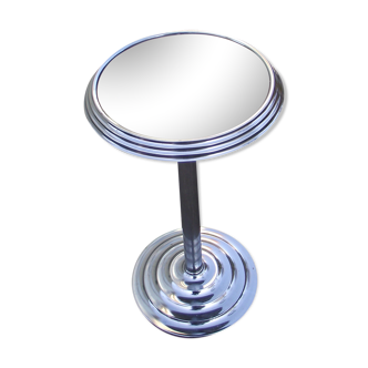 Chrome metal guerrilla and bistro mirror