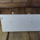 Coat rack wood patiné 2 hooks in metal deco vintage