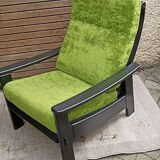 Vintage reclining armchair