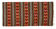Anatolian handmade kilim rug 280 cm x 147 cm