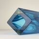Blue Sommerso vase in Murano glass, 1970s