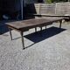 Table de ferme ancienne XXL , 268 × 110cm