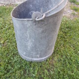 Zinc coal bucket
