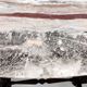 Vintage Beech Coffee Table Ascribable to Paolo Buffa with an Oval Red Onyx Top