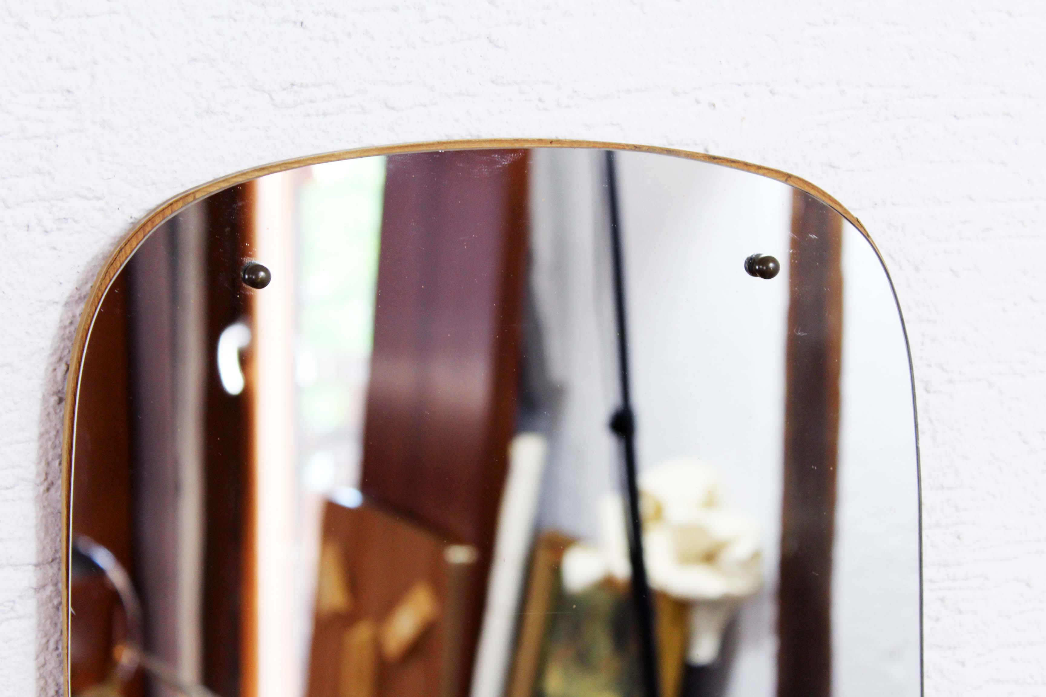 Mirror free form years 50/60 - 31x94cm