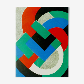 Original lithograph Sonia Delaunay