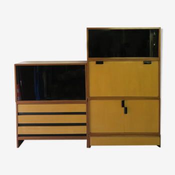 Independent furniture storage modules