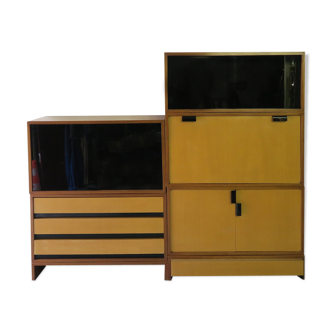 Independent furniture storage modules