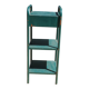 Green metal dormitory bedside table 1960