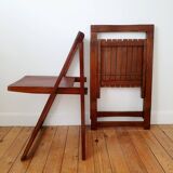 Pair of Aldo Jacober folding chairs