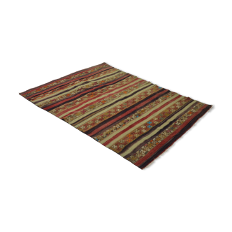 Tapis kilim artisanal anatolien 216 cm x 160 cm