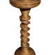 Twisted Rattan Column from the 60s Italy