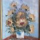 Oil painting on canvas, Bouquet of Flowers, Signed Sullivan