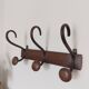 Vintage wooden coat rack