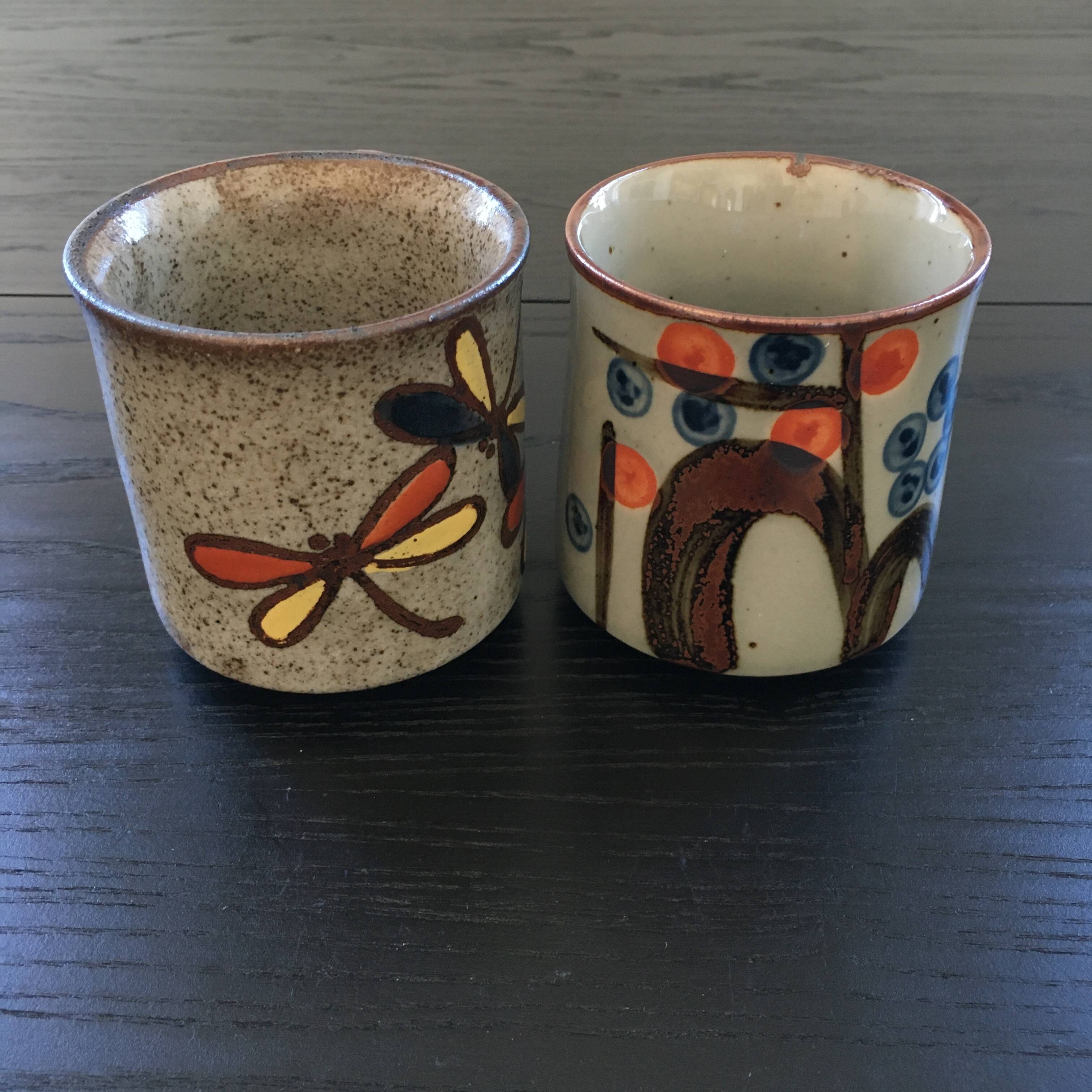 Pair of Scandinavian mugs