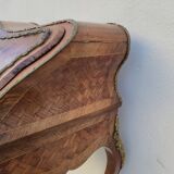 Louis XV style lady's desk in marquetry and bronze