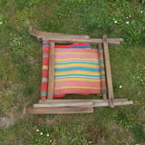 Vintage deckchair