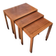 Set of 3 mid-century nesting tables by Wilhelm Renz, Germany 1960s