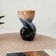 Vintage twist vase in Vallauris style