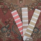 Vintage Handknotted Turkish Unusual Rug with Floral Border 4'5" X 6'4"