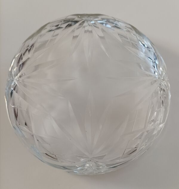 Coupe à fruits, plat en Cristal Saint Louis