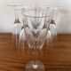 Set de 6 Flûtes à champagne en verre gravé 10 cl