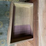 Solid teak row