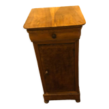 Table de chevet en loupe d'orme