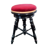 Tabouret de piano époque Napoléon III