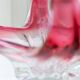 Large Murano bowl Flavio Poli - Pink Sommerso - Mid-Century - 1970s