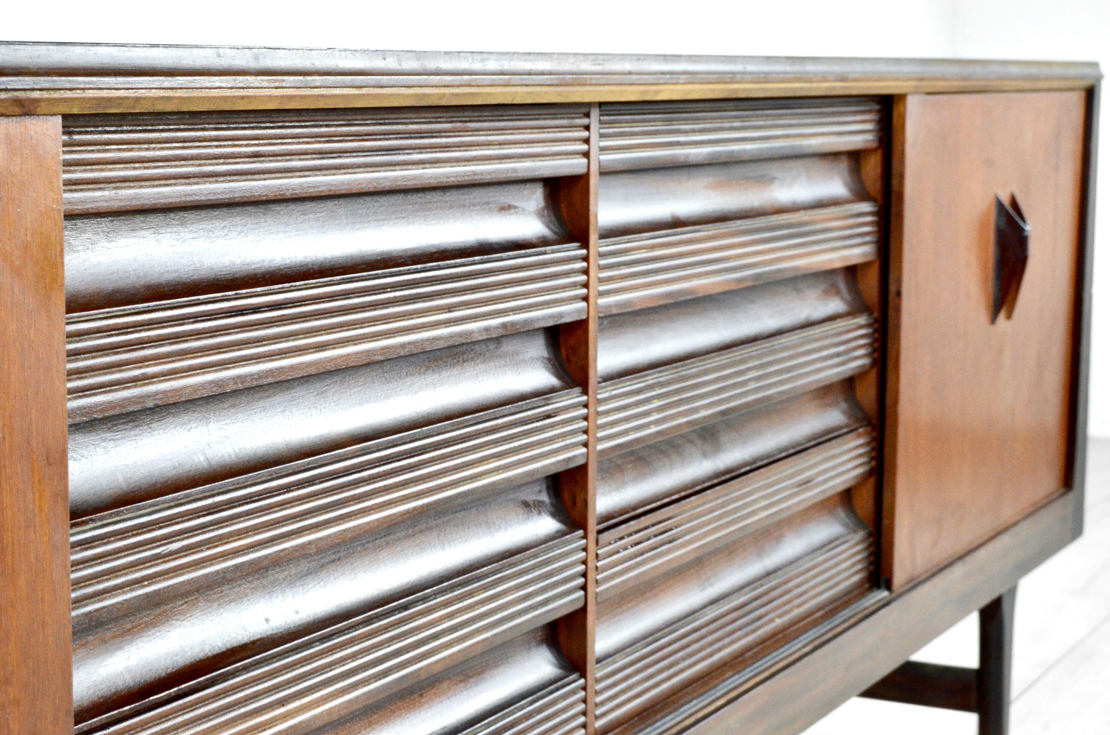 Midcentury teak sideboard long john by elliots of newbury