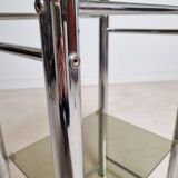 Chrome side table
