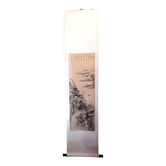 Kakemono on laminated silk, early 20th century