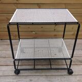 Perforated iron rolling table