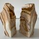 Serre-livres en onyx