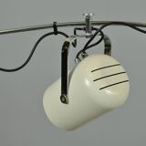 Vintage white Sorrento floorlamp by Copini & Posthuma for Gepo, Netherlands 1970s