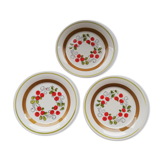 Lot de 3 Assiettes vintage Italy