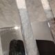 12 silver-plated metal table knives, Platil rocaille silversmith design, 24.6cm