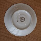 Coffee and tea service in Limoges porcelain with anemone flower pattern and gilding.