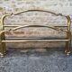 brass bed
