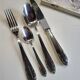 4-Piece Flatware Set, Liberty Silver-Plated Metal