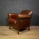 Ensemble de fauteuils en peau de mouton hollandais avec repose-pied