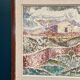 Original Swedish Oil on Canvas – "Landscape with Buildings" by Gösta Nordblad – Signed – Vintage and Framed
