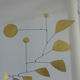 Mobile brass 70 x 70 cm
