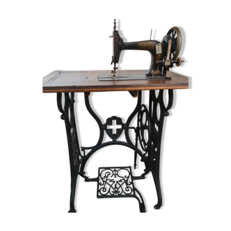 Table and sewing machine