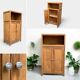 Buffet parisien art déco bois brut 1930