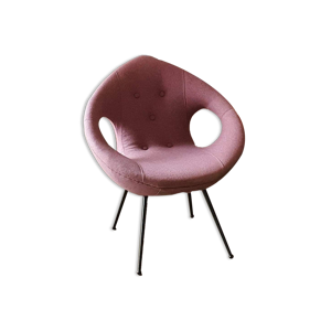 Une chaise ovni polonaise unique