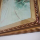 Paintings, oil on canvas, Moretti, 1970, set of 3
