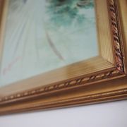 Paintings, oil on canvas, Moretti, 1970, set of 3