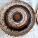 Plates Sarreguemines model "hawaii"